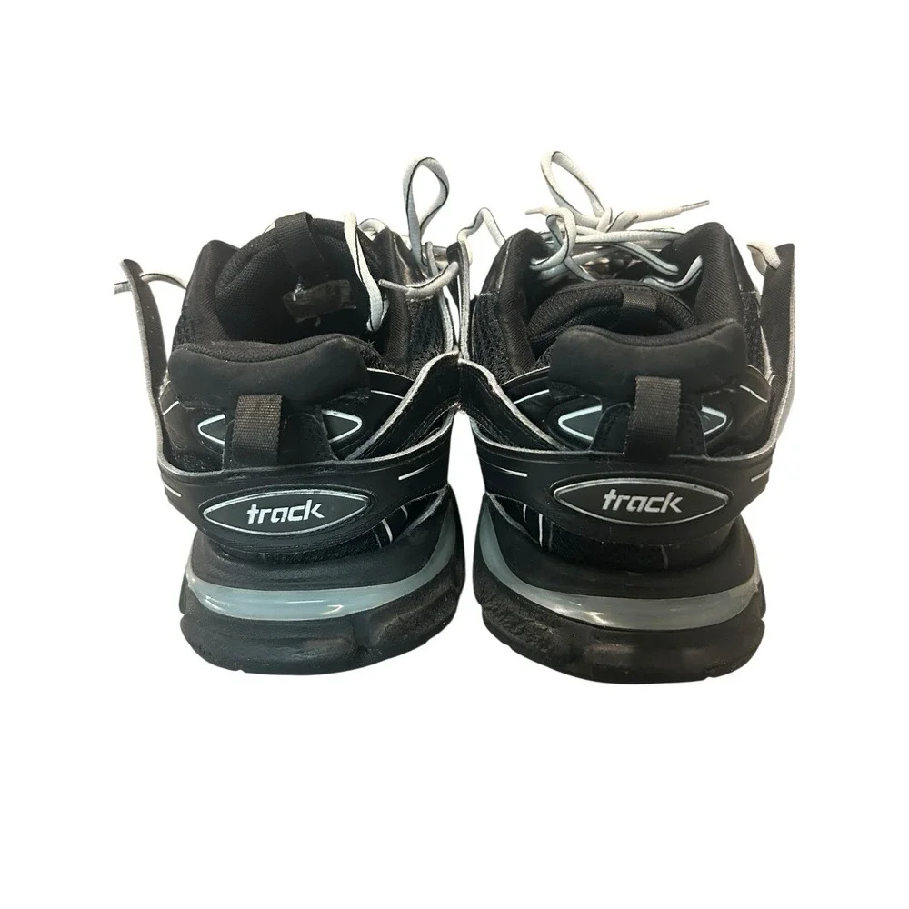 Balenciaga Track Men's Black Low Top Lace-Up Athletic Sneakers